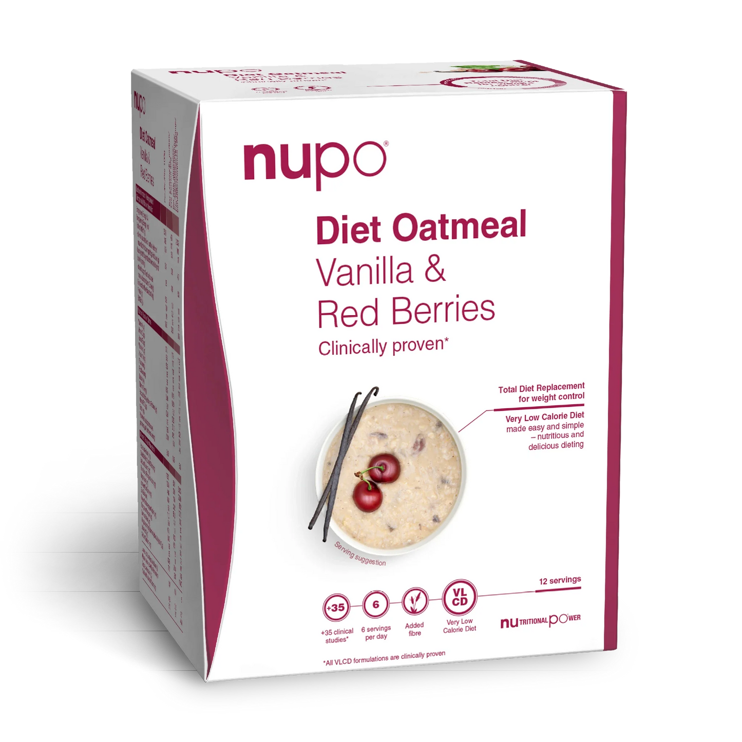 Diet Meal Овесена каша Ванилия и Червени плодове