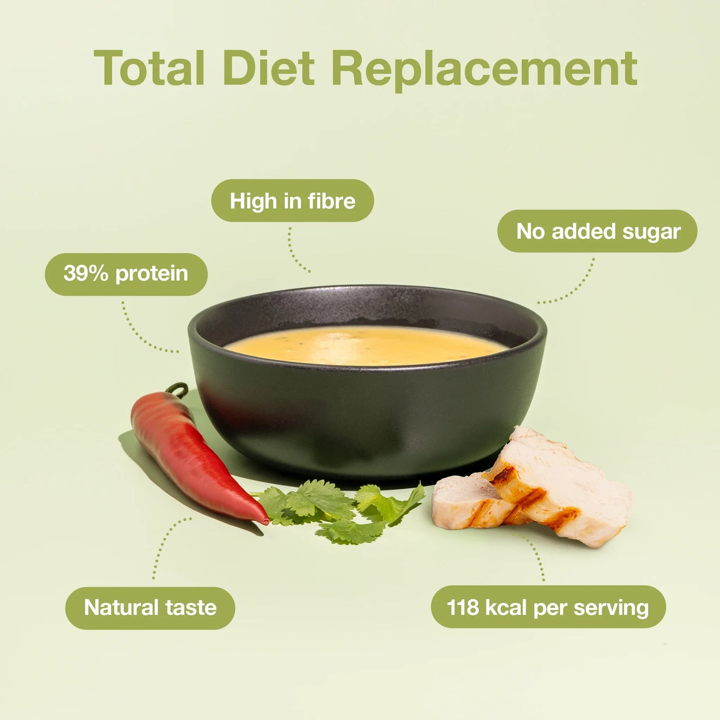 Diet Soup Пикантно Тайландско Пиле