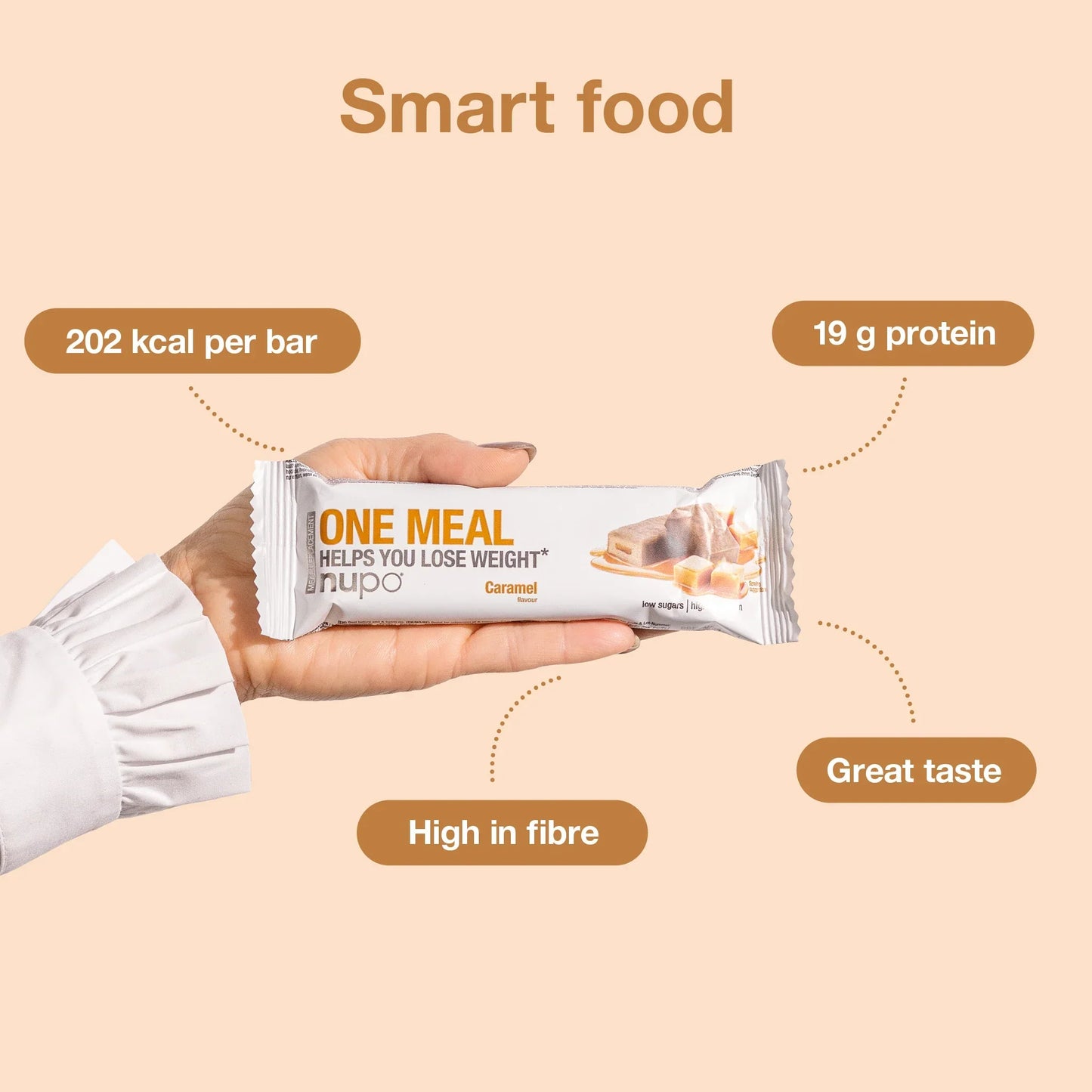 One Meal барче Карамел – 1 бр.
