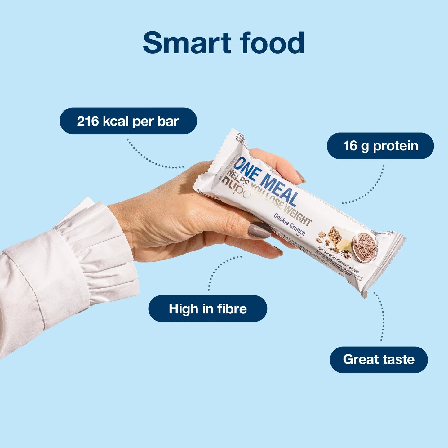 One Meal®️ барче Хрупкава Бисквитка – 1 бр.