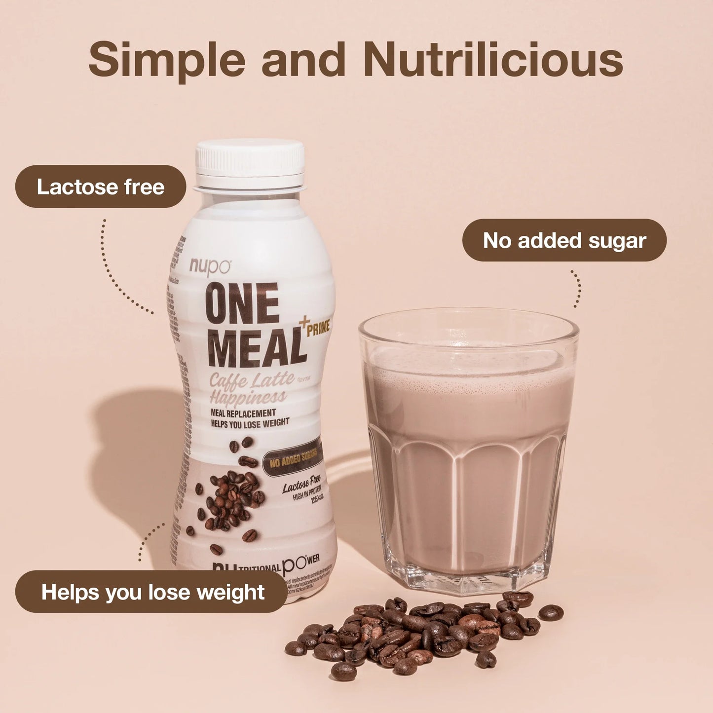 One Meal Напитка Кафе Лате - 1 бр.