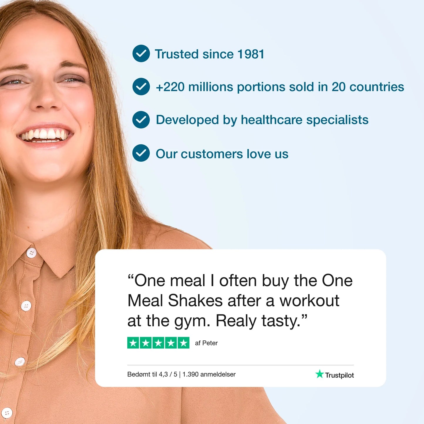One Meal Напитка Ванилия Банан - 1 бр.