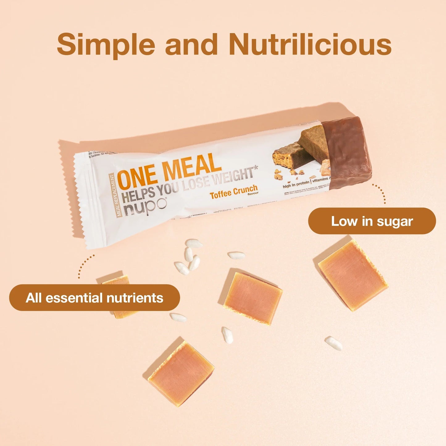 One Meal®️ барче Тофи Крънч – 1 бр.