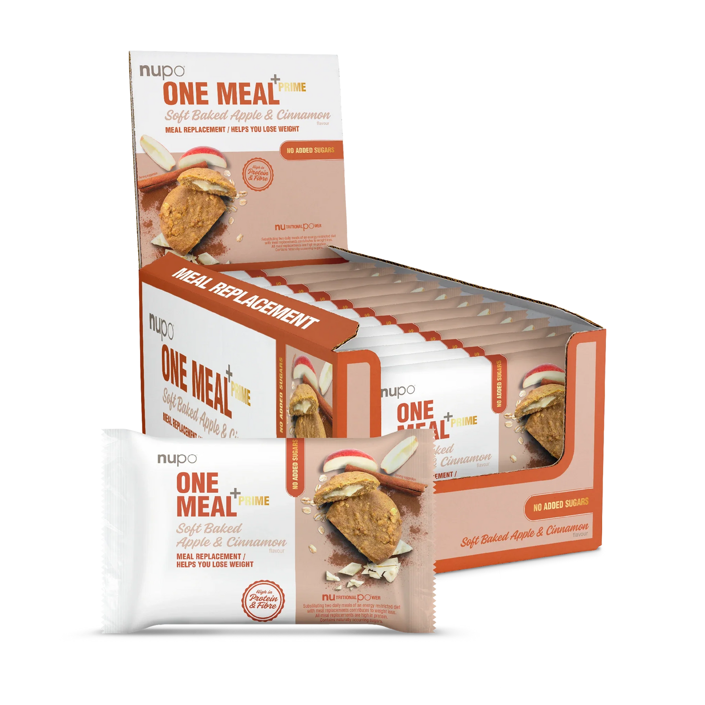 One Meal®️ +Prime Ябълка и Канела – 12 бр.