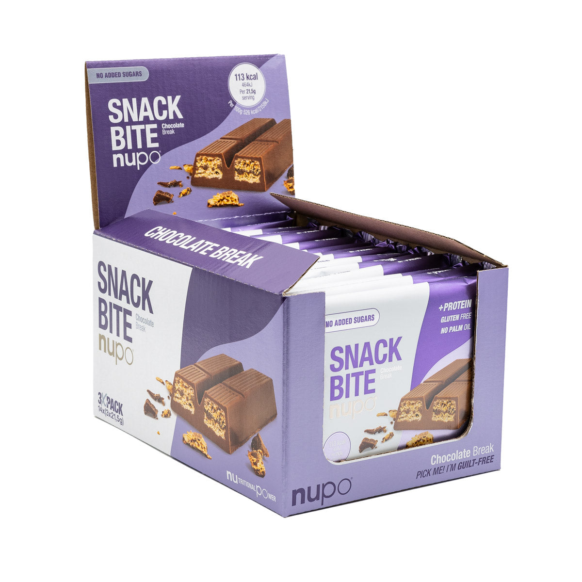 Snack Bite Шоколад – 14x3 бр.