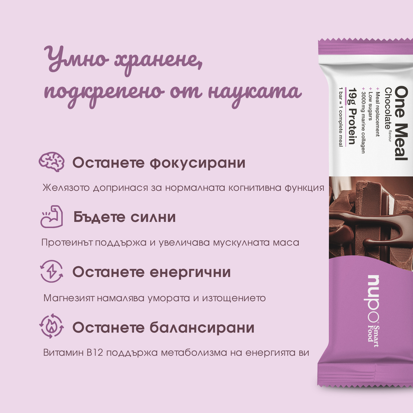 One Meal барче Шоколад – 15 бр.